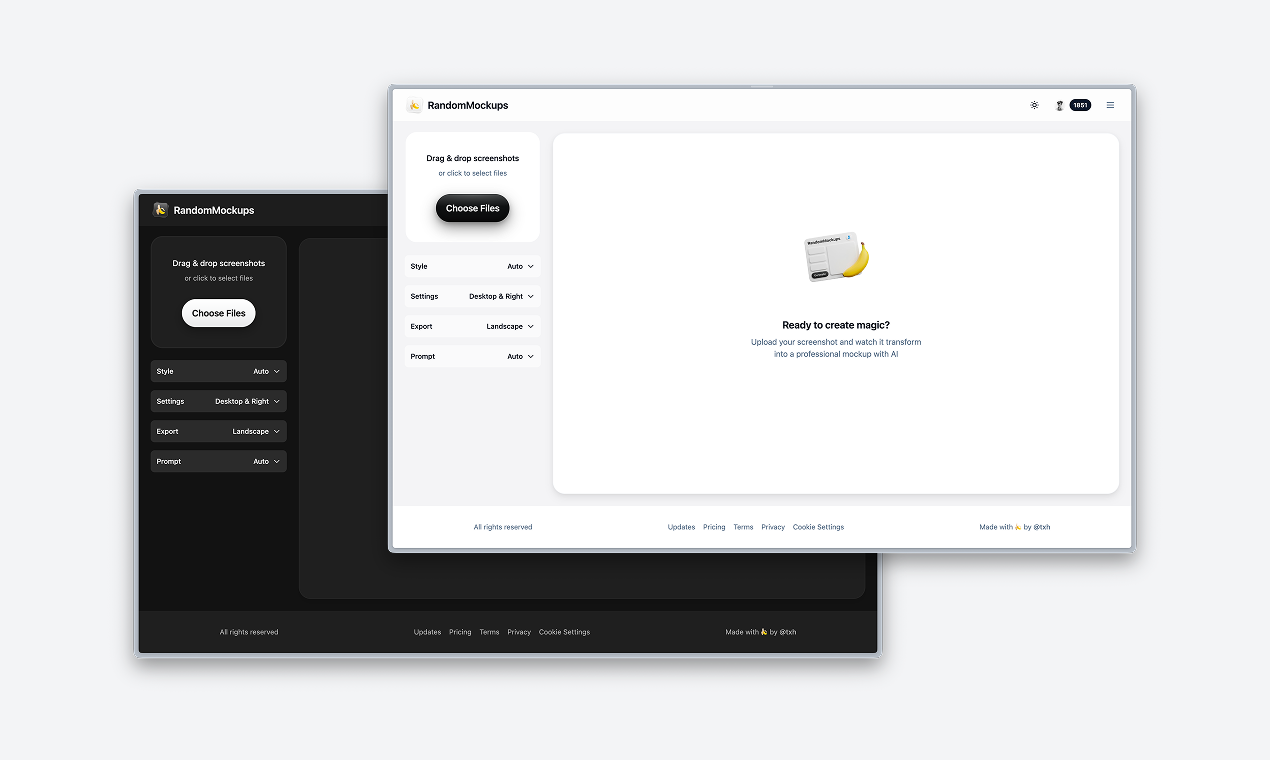 RandomMockups - AI Mockup Generator gallery image
