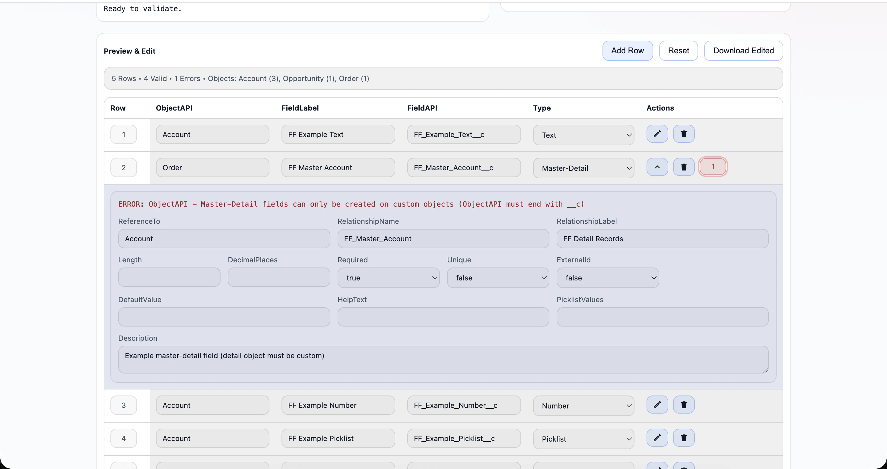 FieldForge for Salesforce screenshot 2