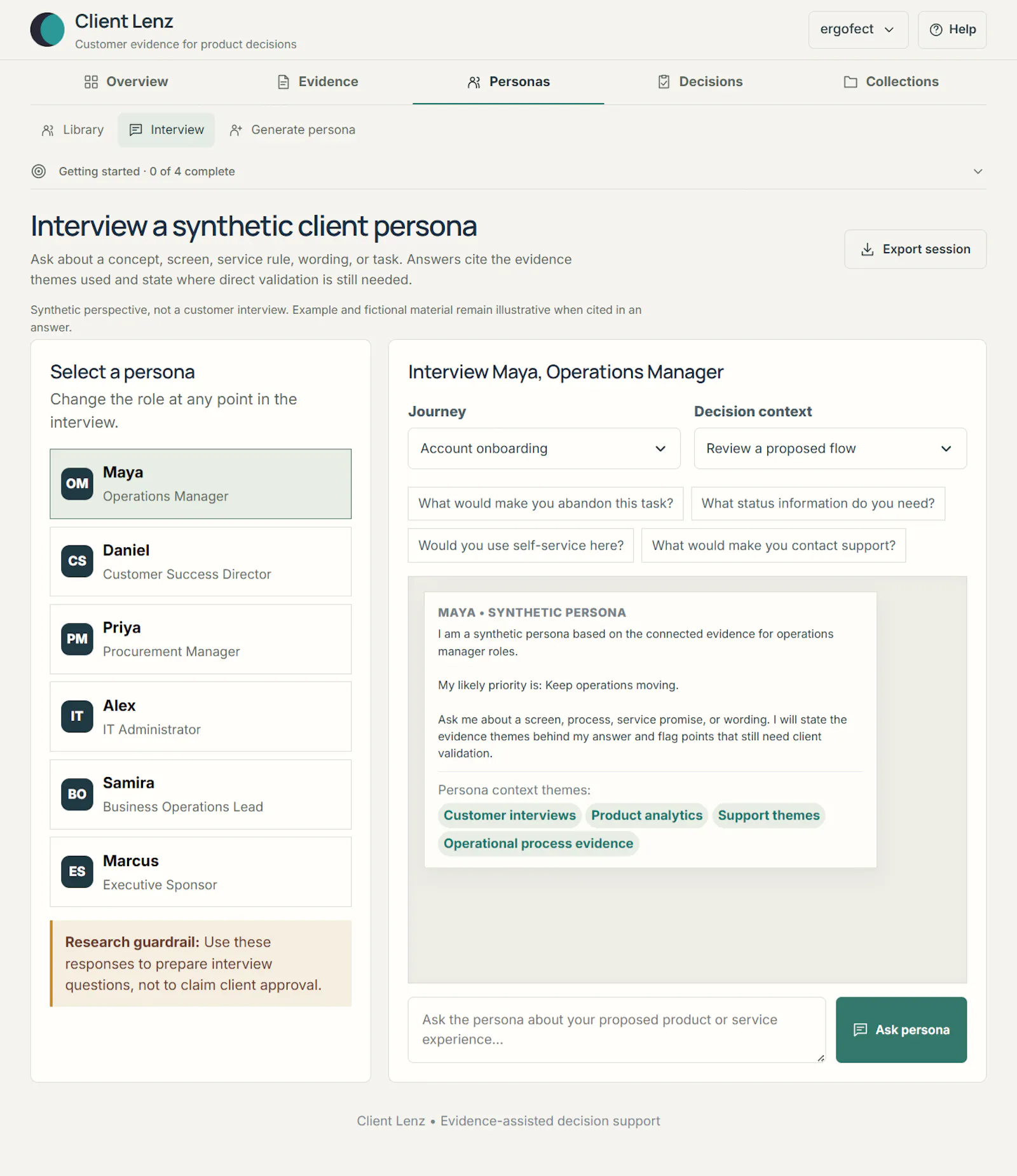 Client Lenz screenshot 6