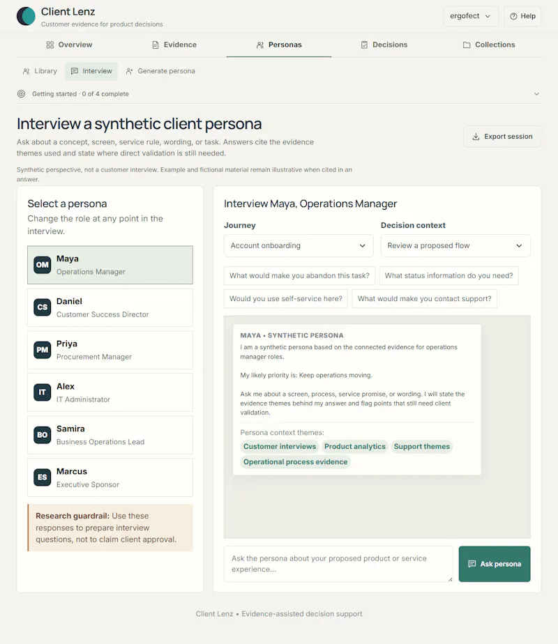 Client Lenz screenshot 6