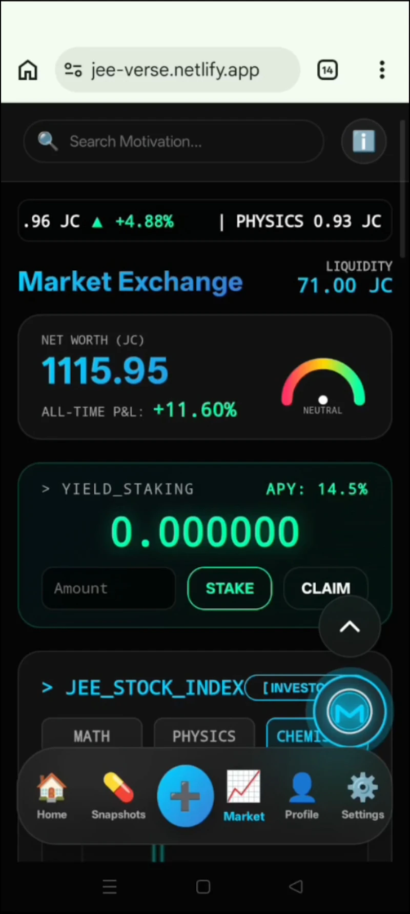 JEE-Verse screenshot 3