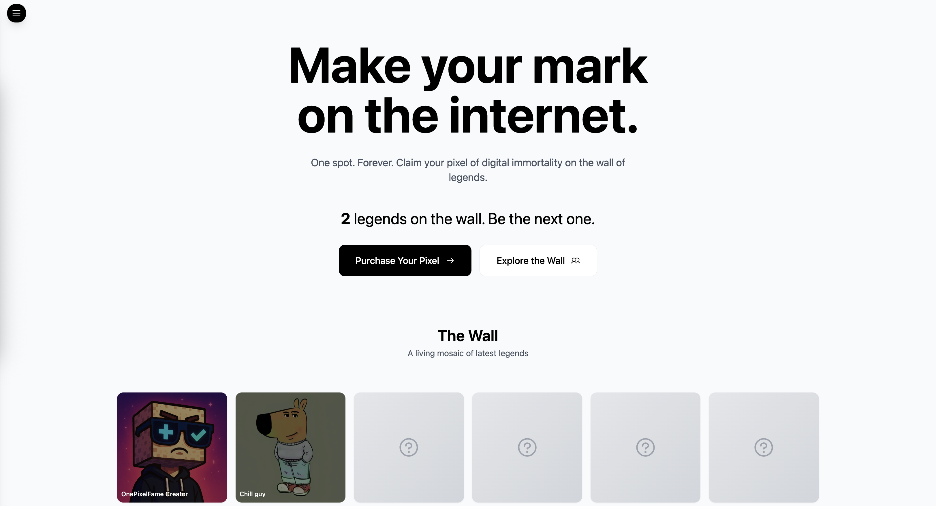 OnePixelFame gallery image