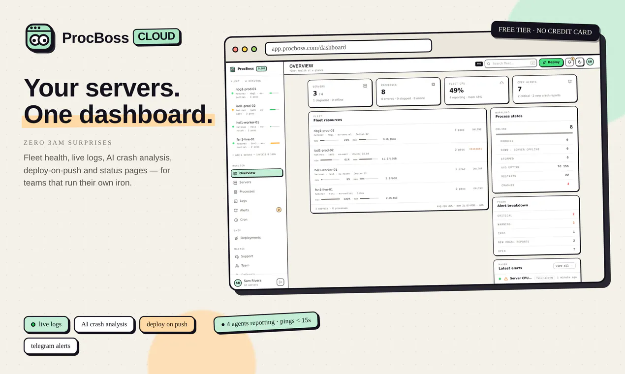 ProcBoss screenshot 2