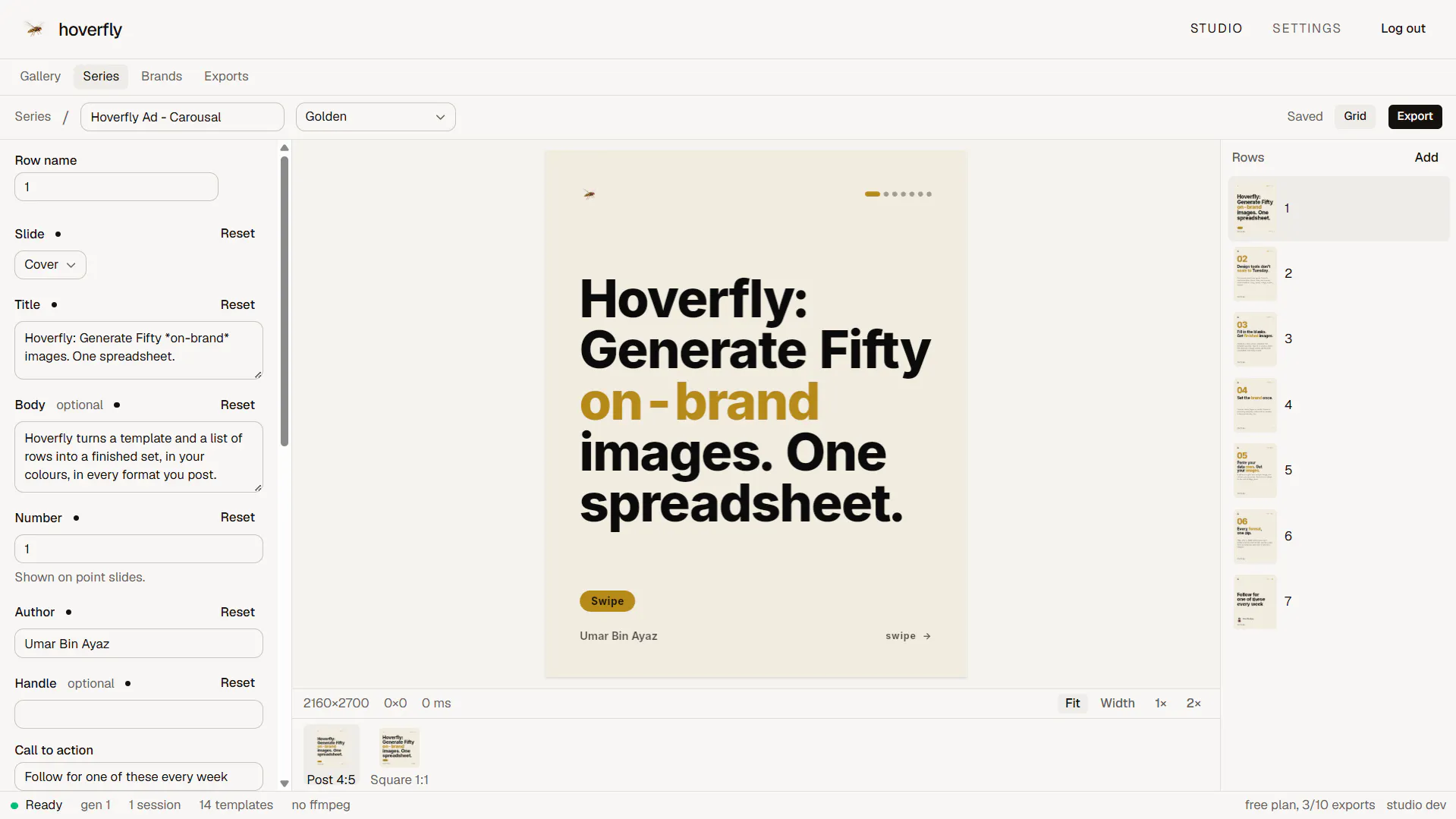 Hoverfly screenshot 5