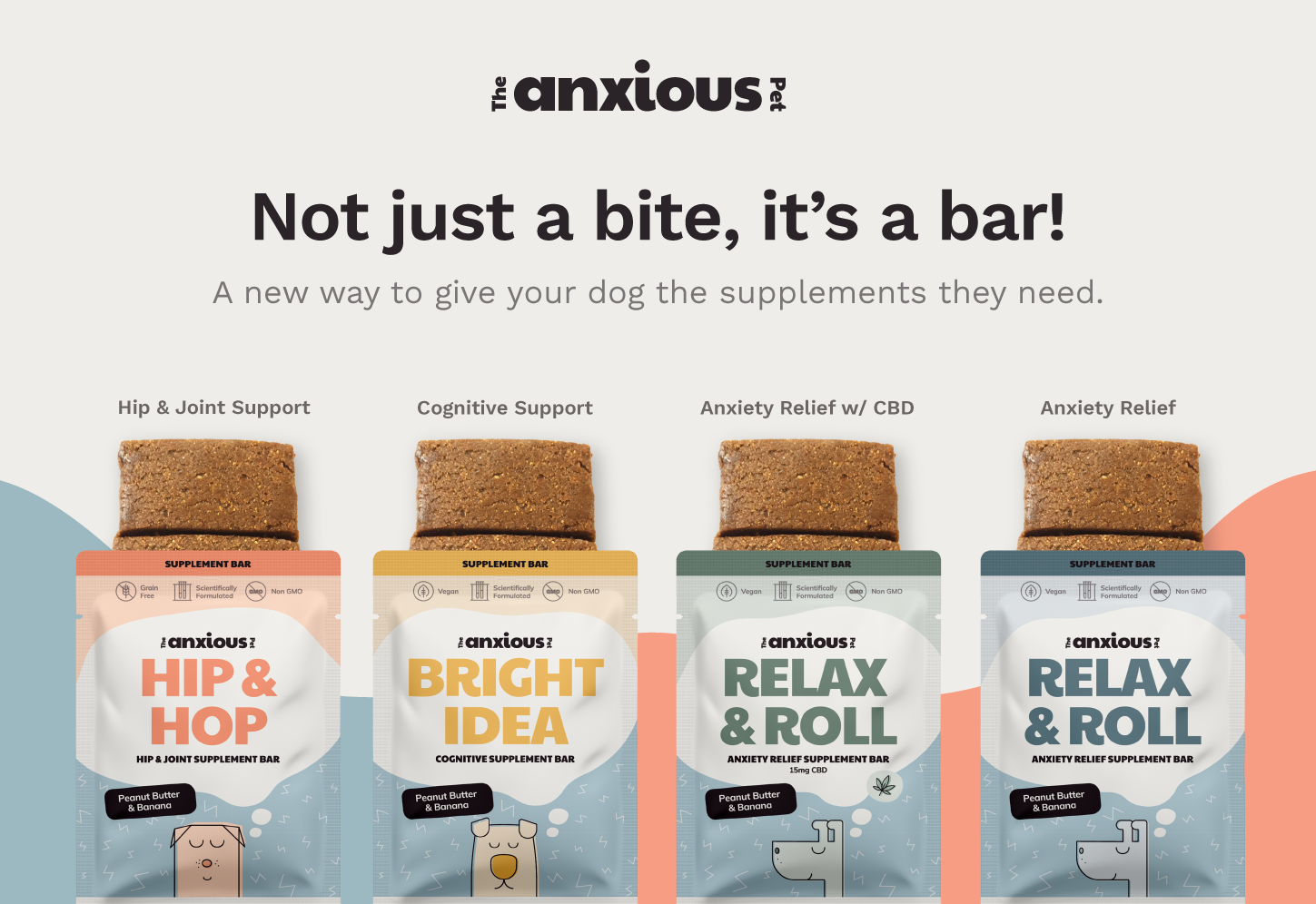 The Anxious Pet Supplement Bars gallery image