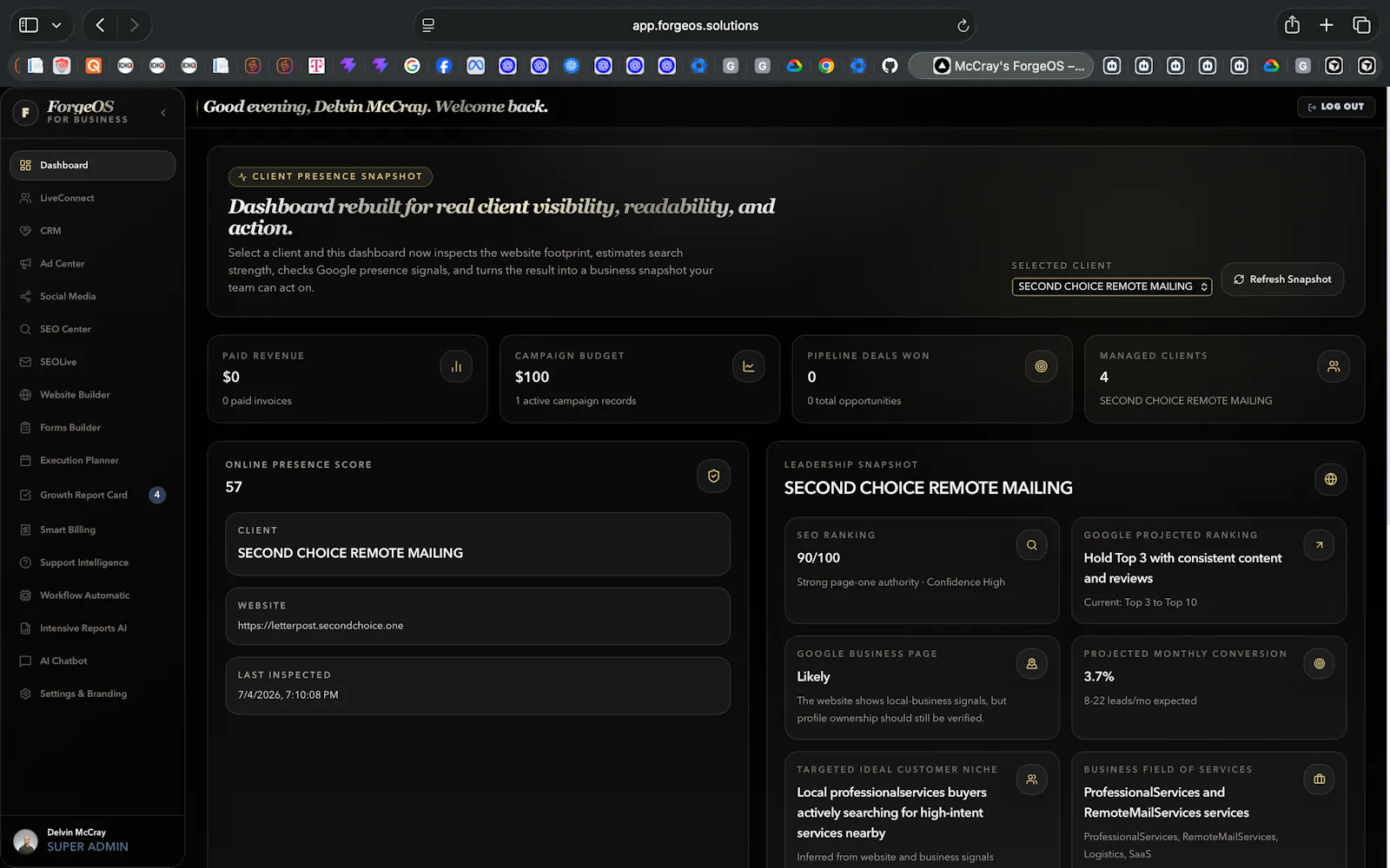 MarketHubOS screenshot 3