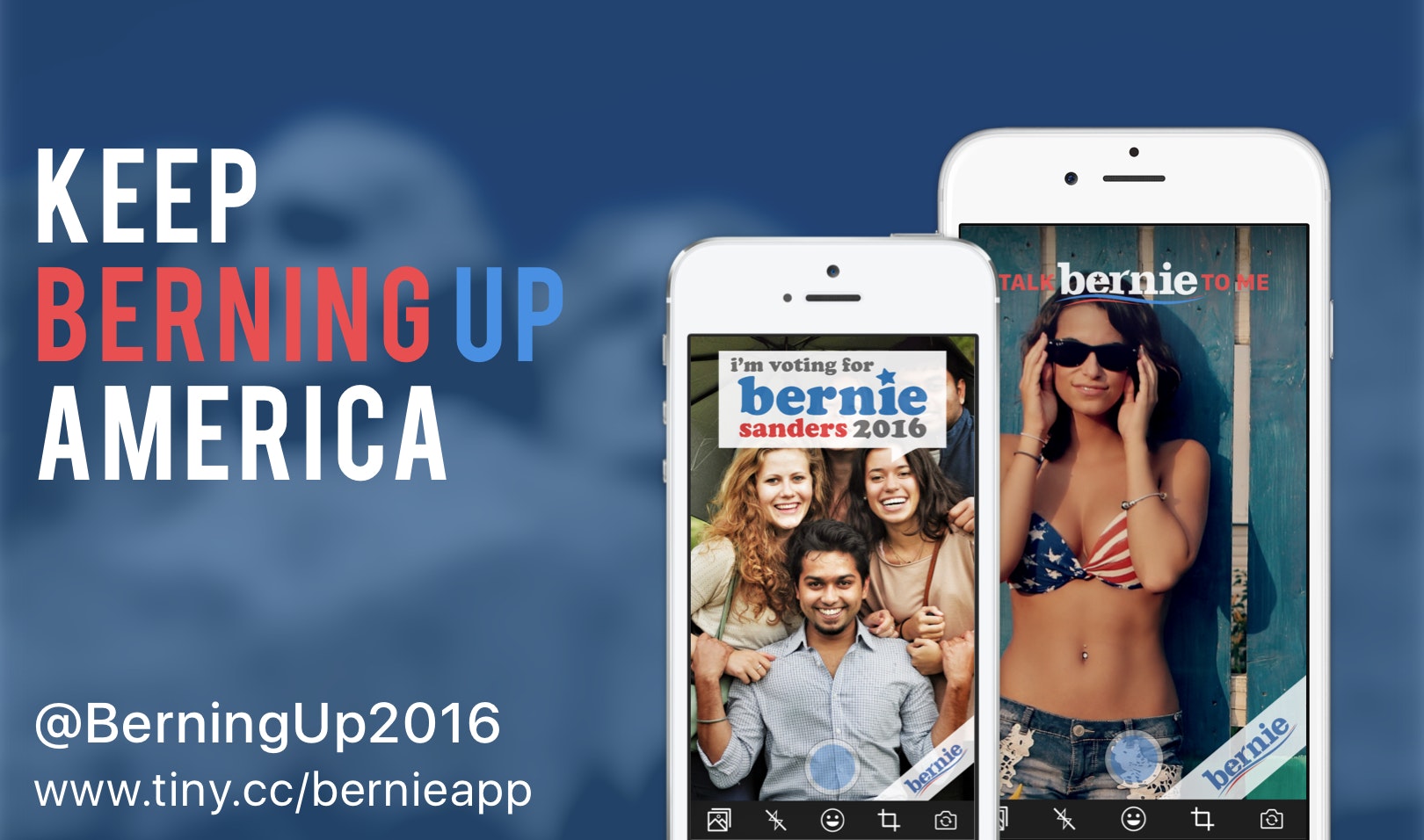 Berning Up - Show your Support for Bernie! gallery image