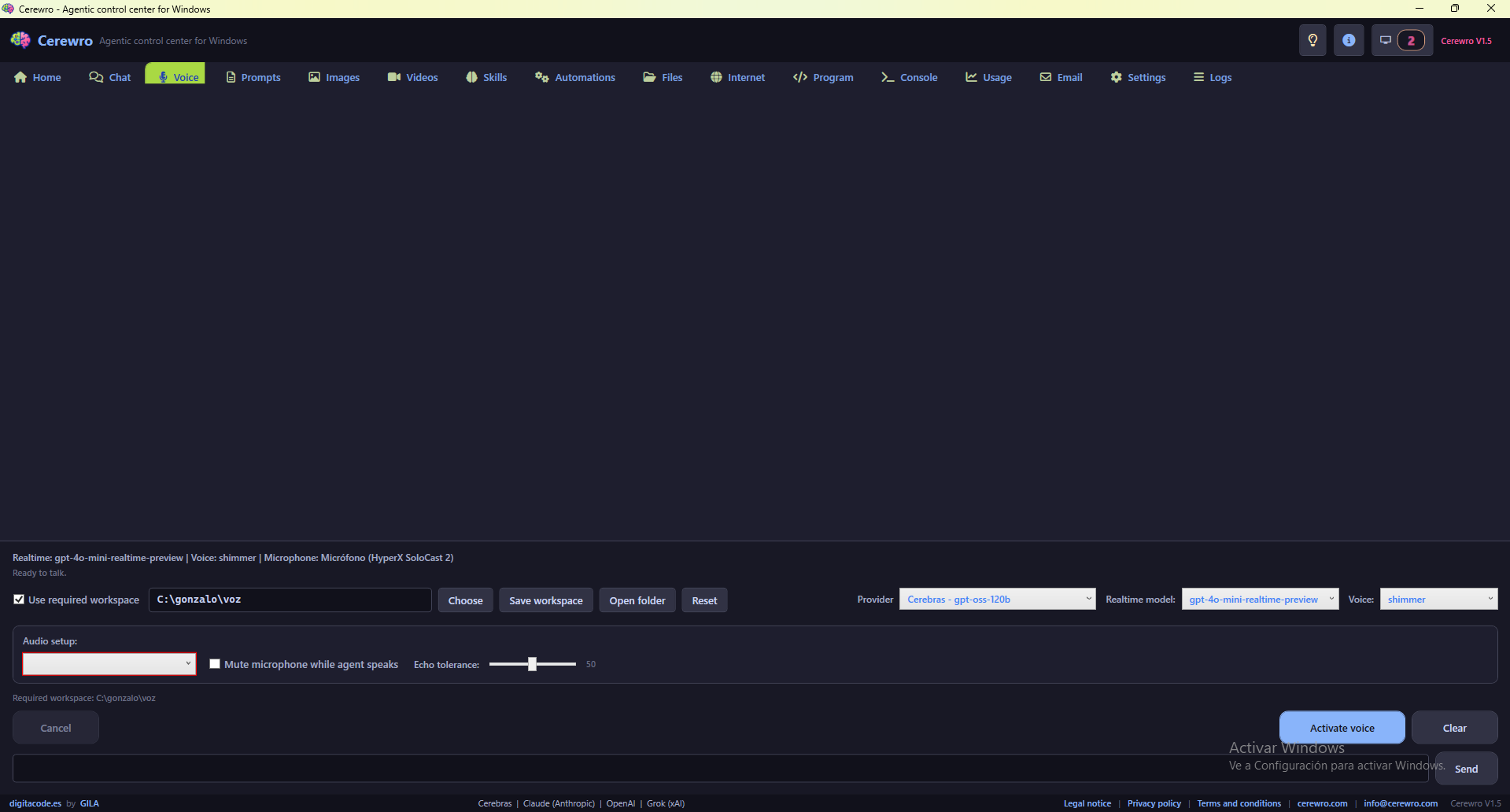 Cerewro: Windows AI Agent gallery image