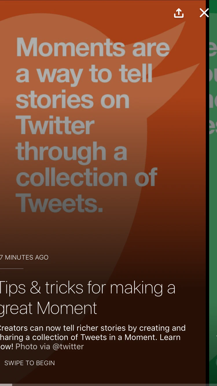 Twitter Moments