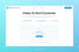 Video To Text Converter gallery image