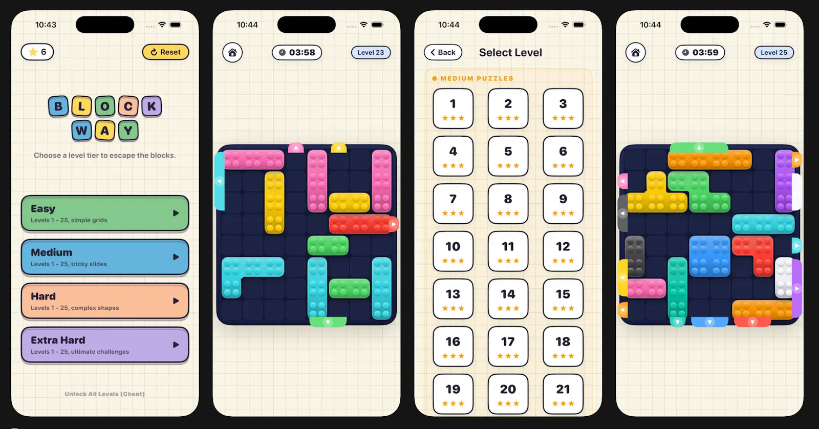 BlockWay: Escape Puzzle screenshot 1