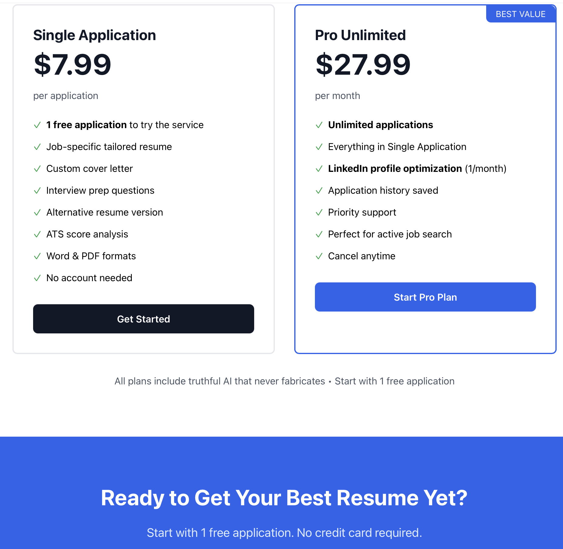Best Yet Resume gallery image
