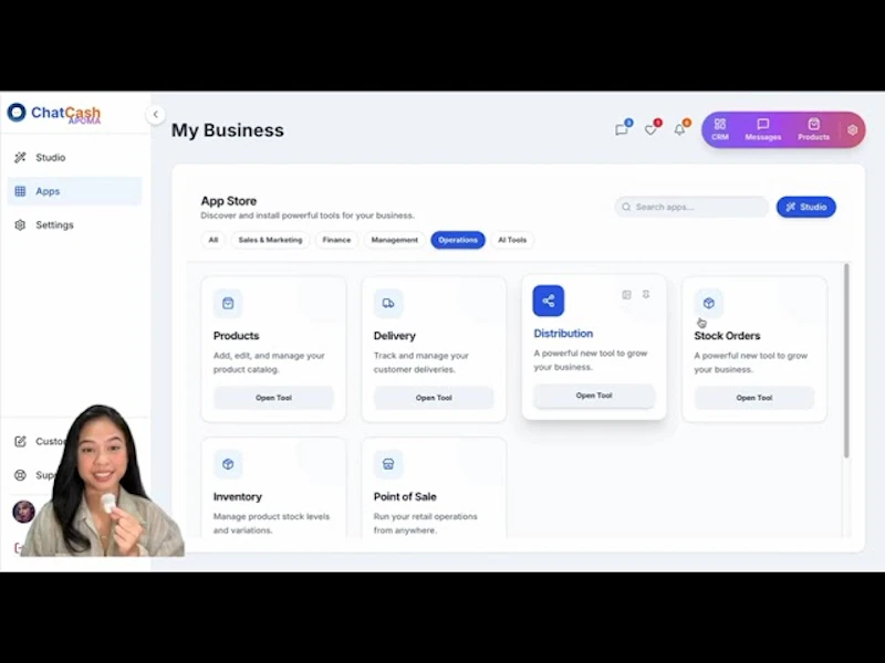 Chat Cash screenshot 1 (video preview)