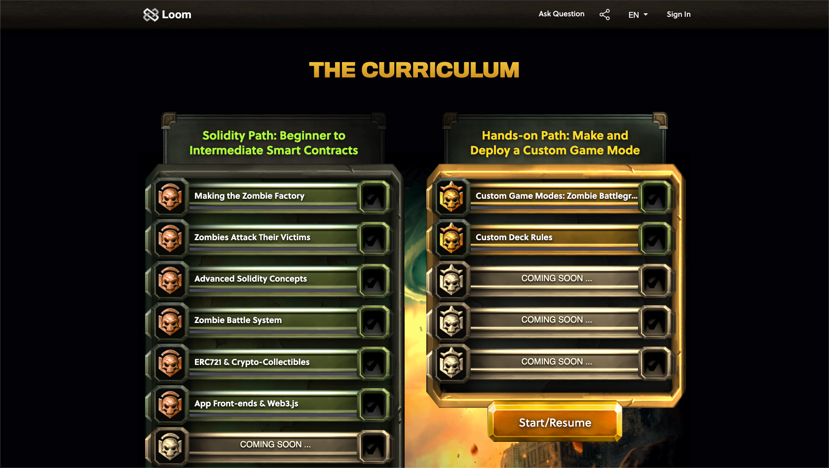 CryptoZombies: Learn to Code Ethereum DApps By Coding Your Own Game |  Product Hunt