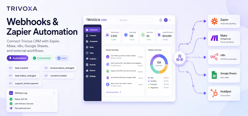 Trivoxa AI CRM screenshot 10