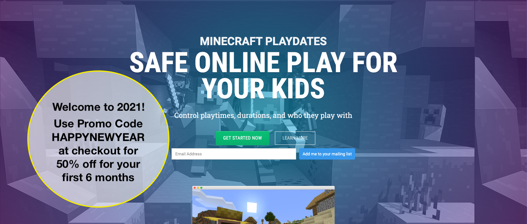 Minecraft Playdates gallery image