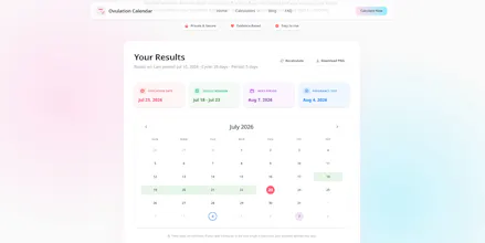 Ovulation Calendar gallery image