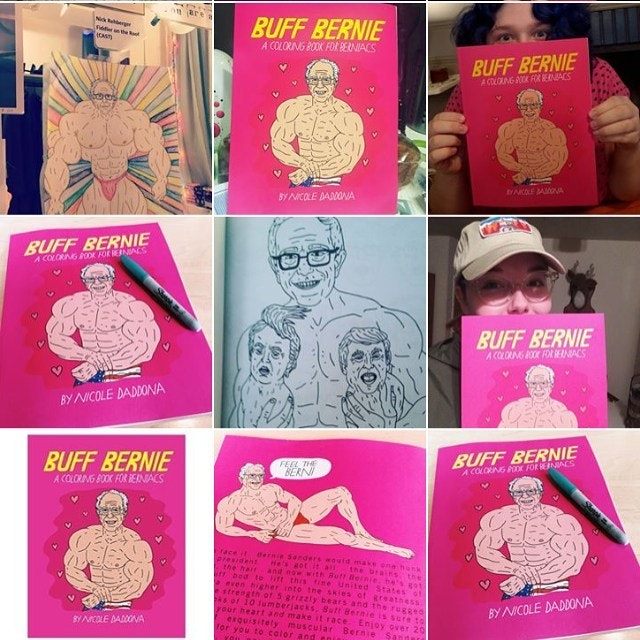 Buff Bernie: A Coloring Book For Berniacs gallery image