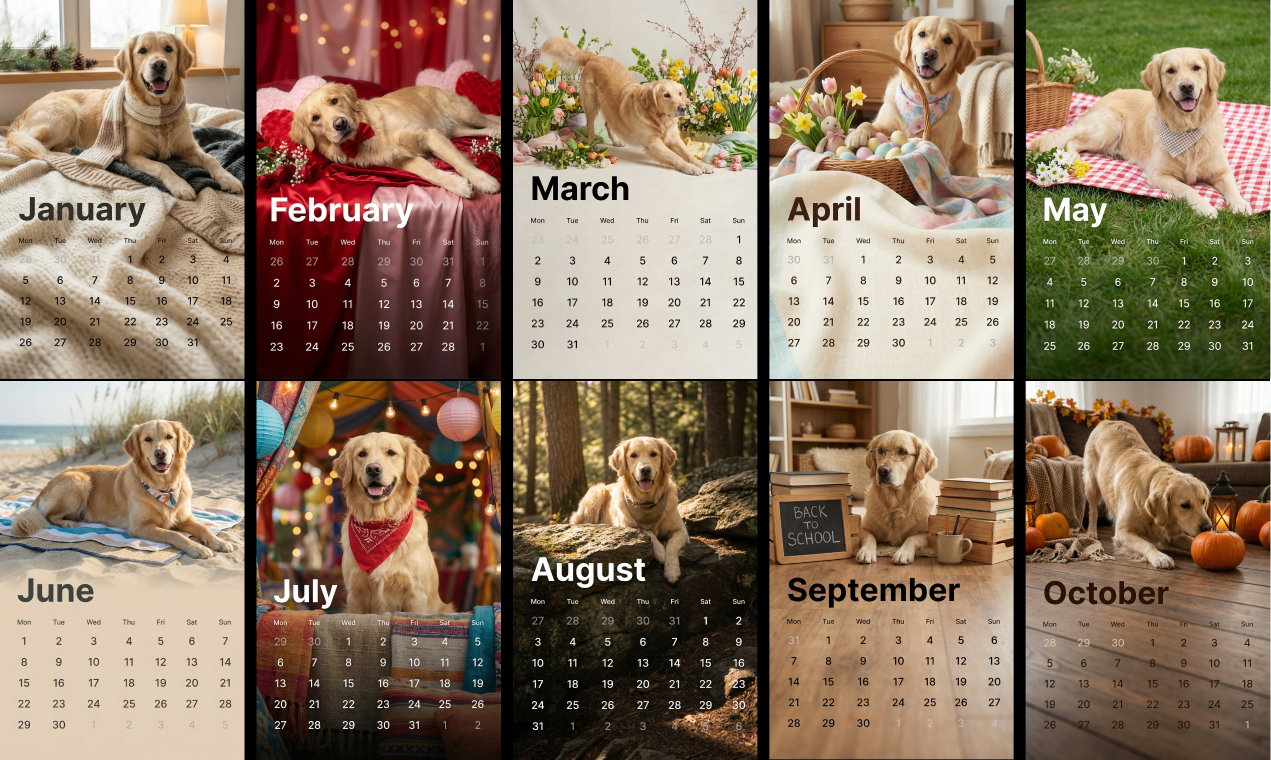 My Pet Year - Screenshot 2 showing product features and functionality