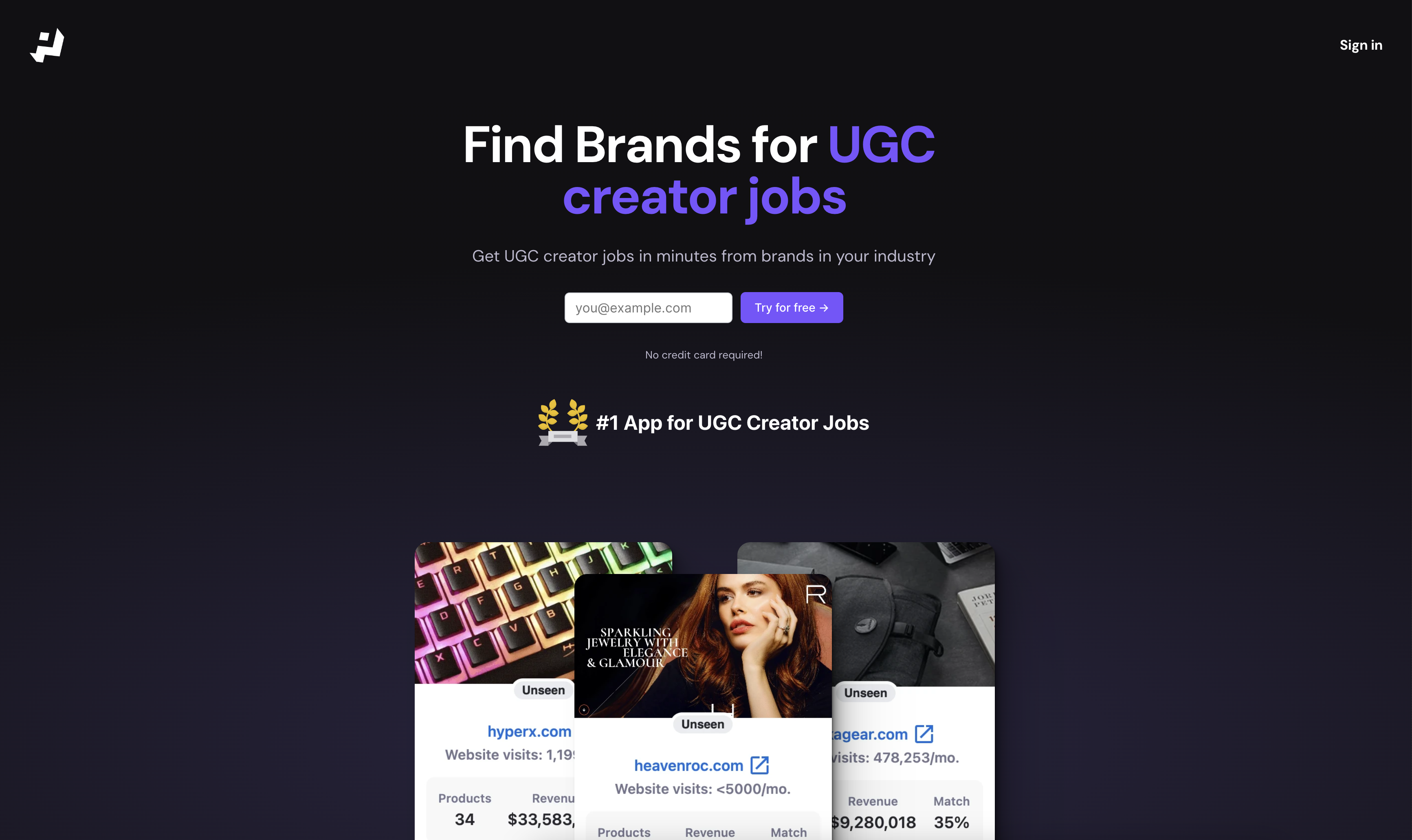startuptile PartnerWise-Find brands for UGC creator jobs