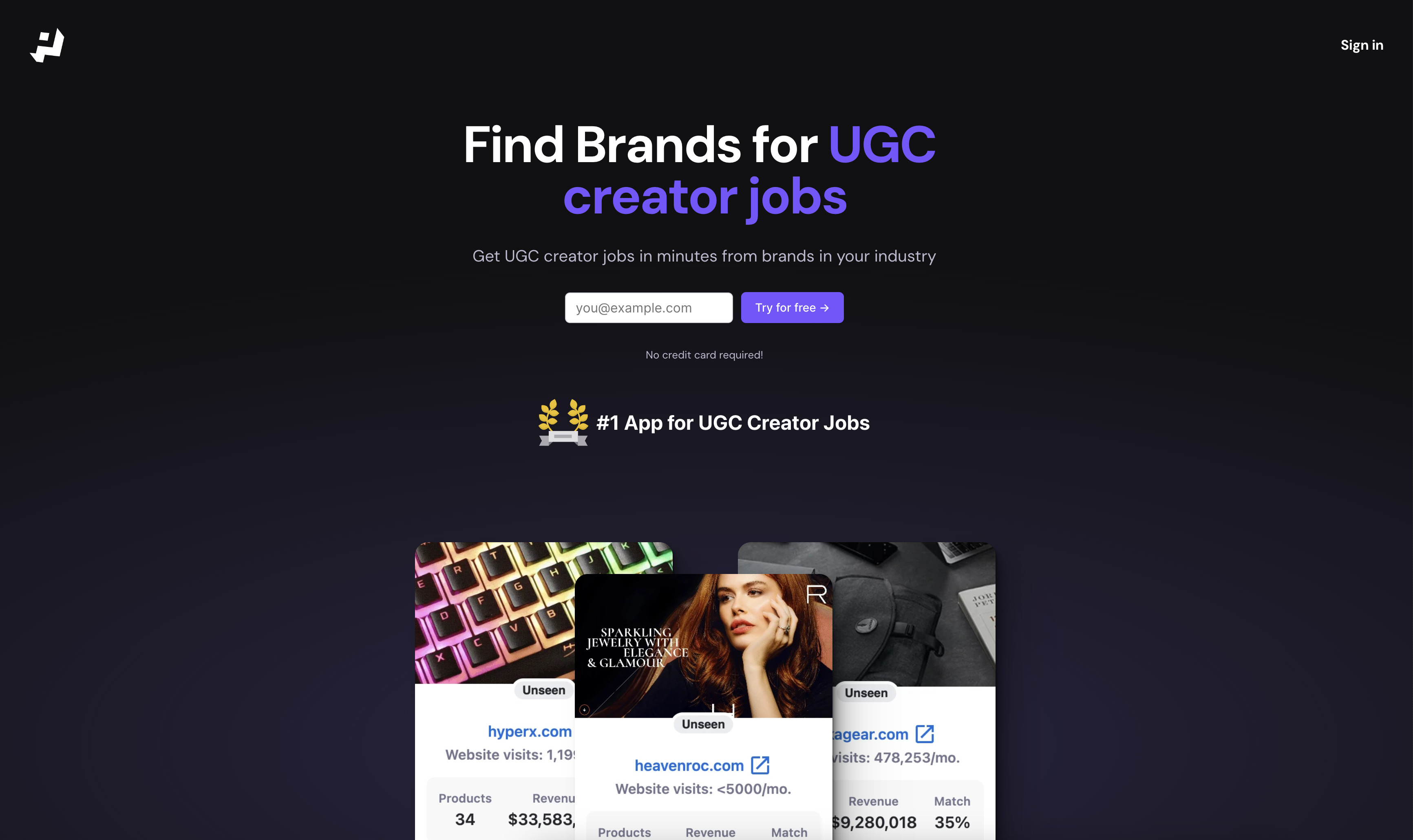 Partnerwise - Vind merken voor UGC Creator Jobs media 1