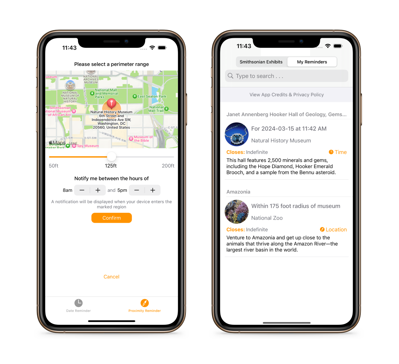 Exhibit Finder DC - Discover and set reminders for DC Smithsonian Exhibits. media 2