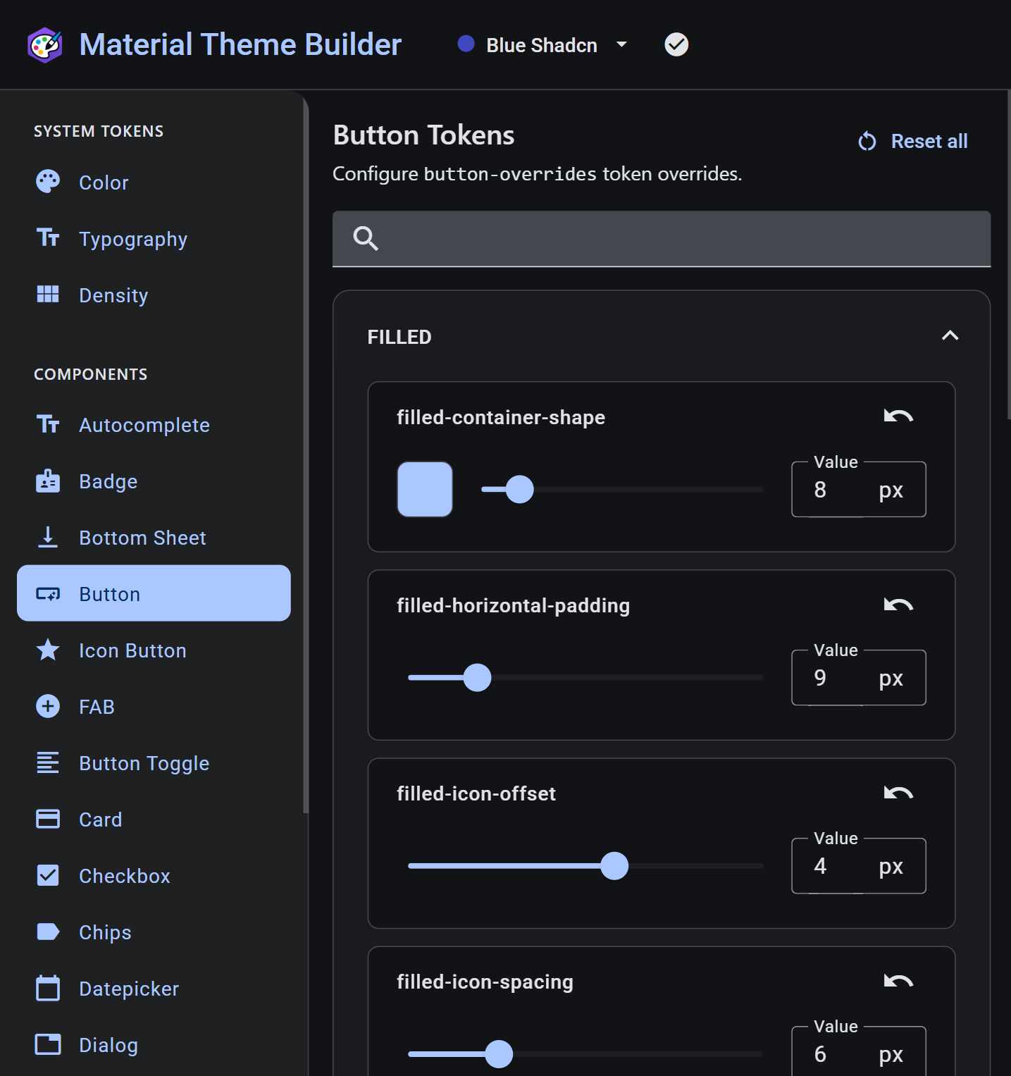 Angular Material Theme Builder gallery image