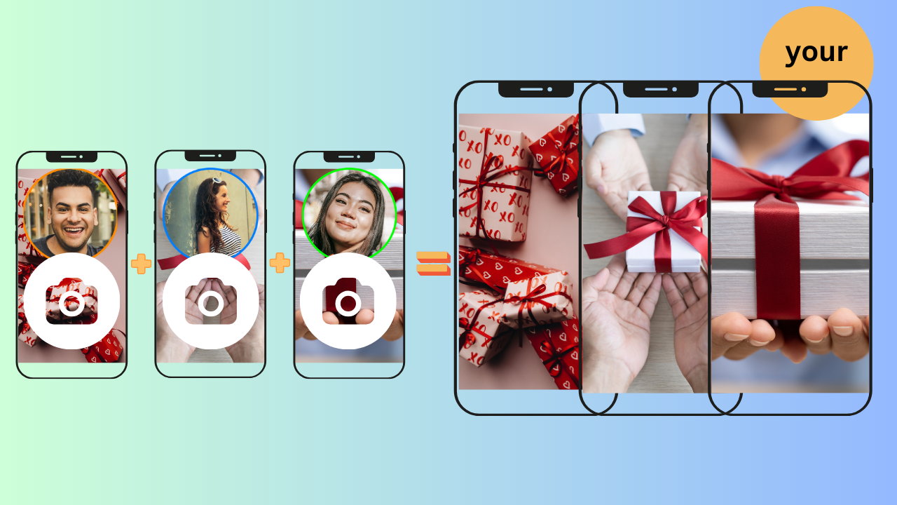 Sherrman App - Объединить видео в социальной сети медиа 4