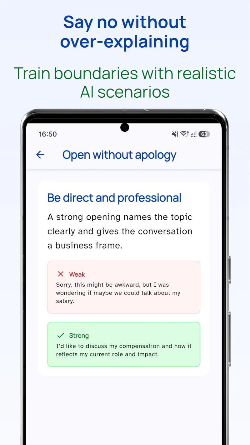Talkasu: Rehearse Hard Talks screenshot 5