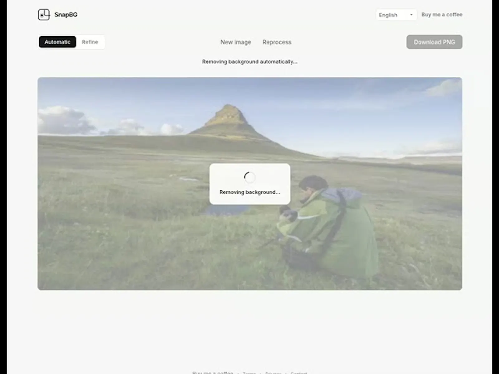SnapBG screenshot 1 (video preview)