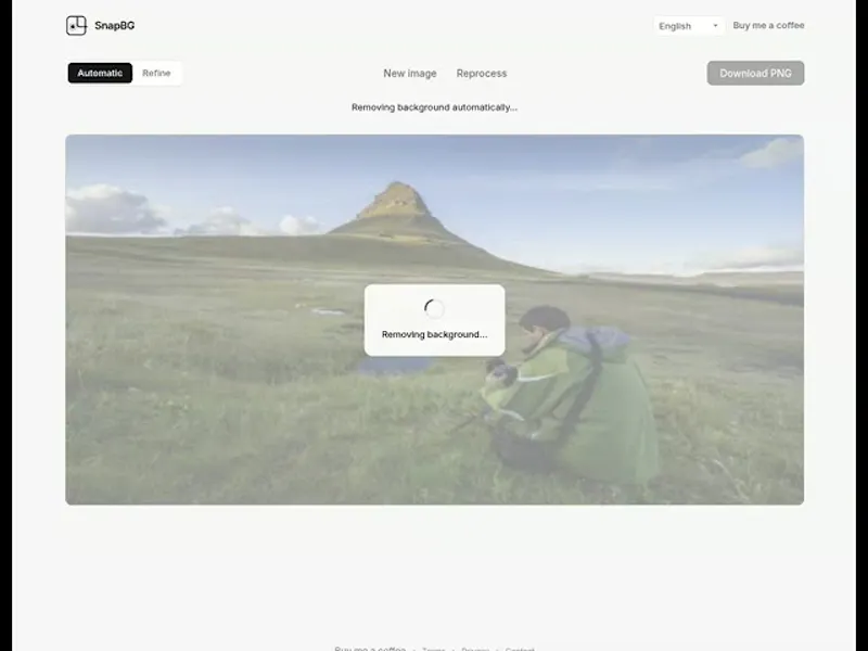 SnapBG screenshot 1 (video preview)