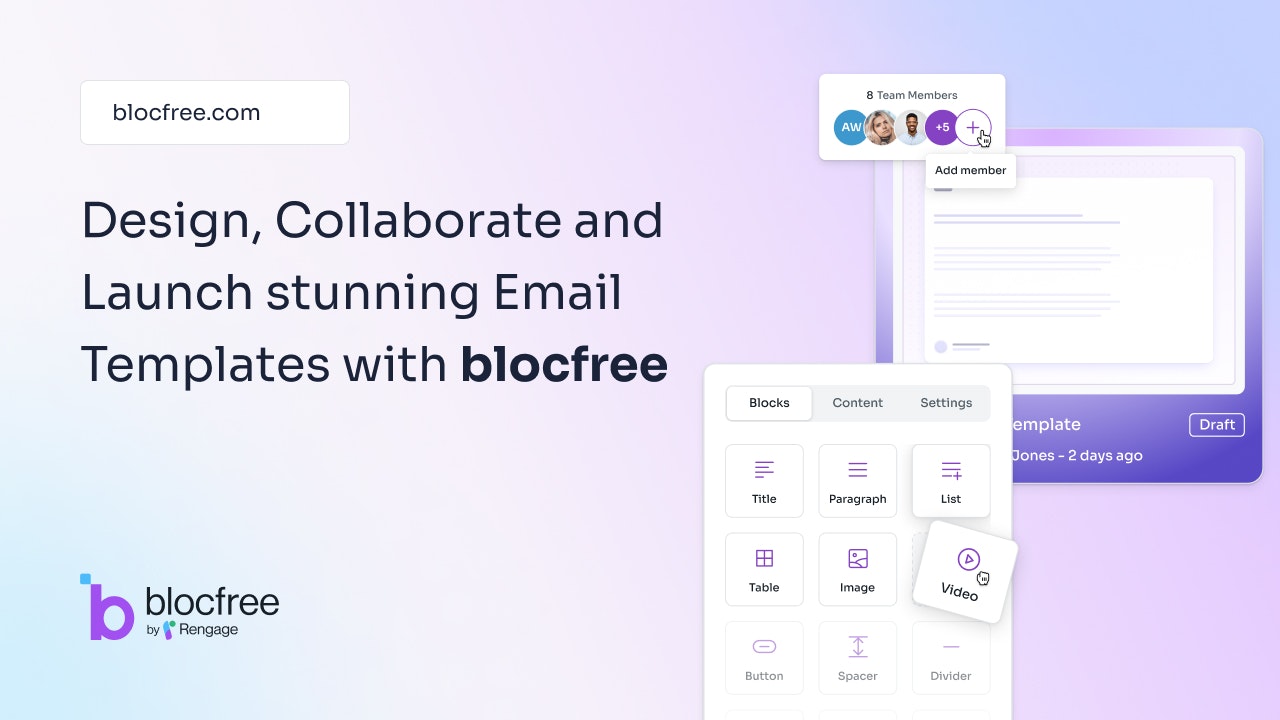 startuptile Blocfree-Email template builder