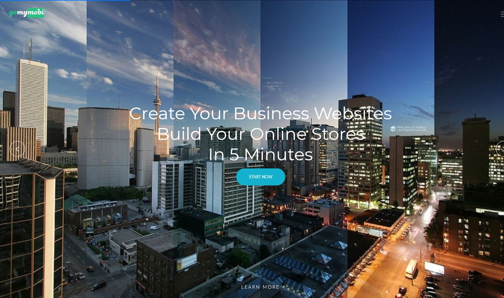 Free Online Site & Shop Builder gallery image