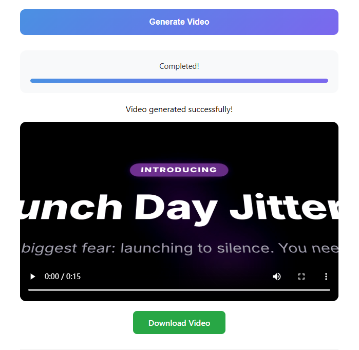 VidGen gallery image