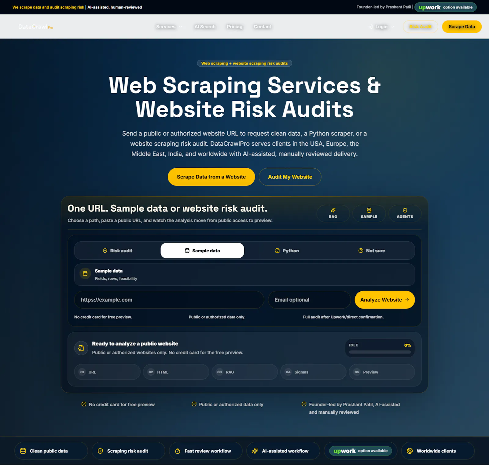 DataCrawlPro screenshot 1