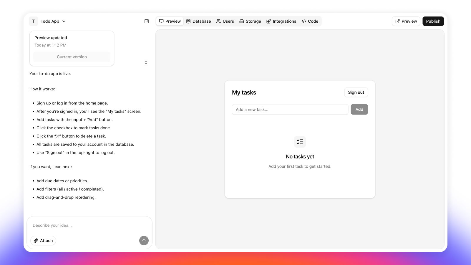 Beautiful.dev - Main product screenshot demonstrating key features and user interface