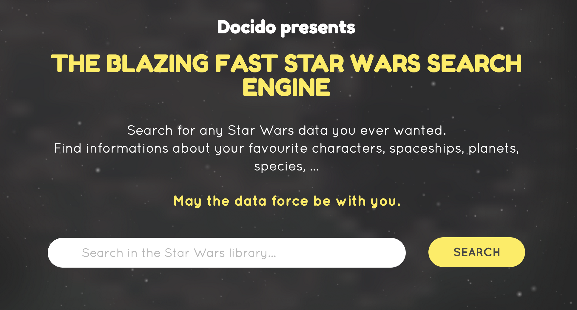 Star Wars Search Engine gallery image