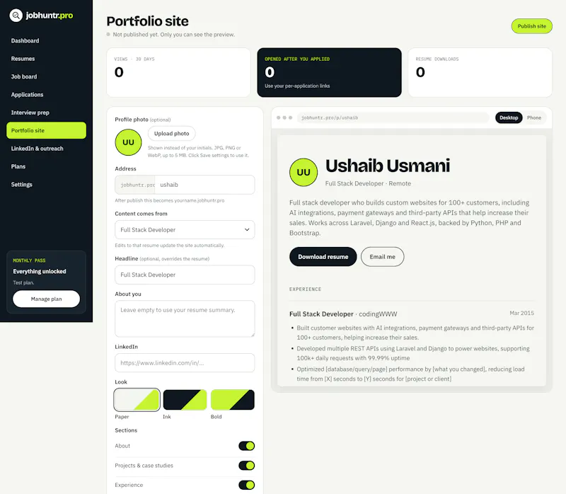 JobHuntrPro screenshot 5