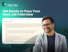 Faltahは、ユーザーの進歩と成長を表示する革命的な面接準備ツールです。