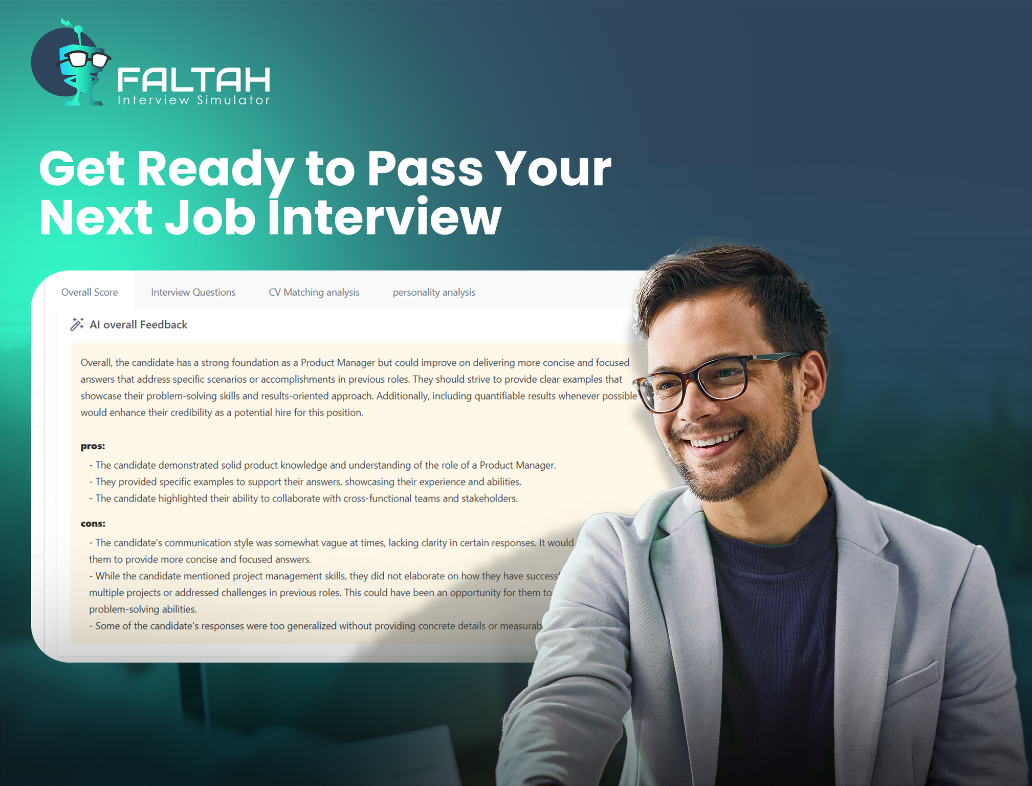 startuptile Faltah Interview Simulator-Get ready to pass your next interview