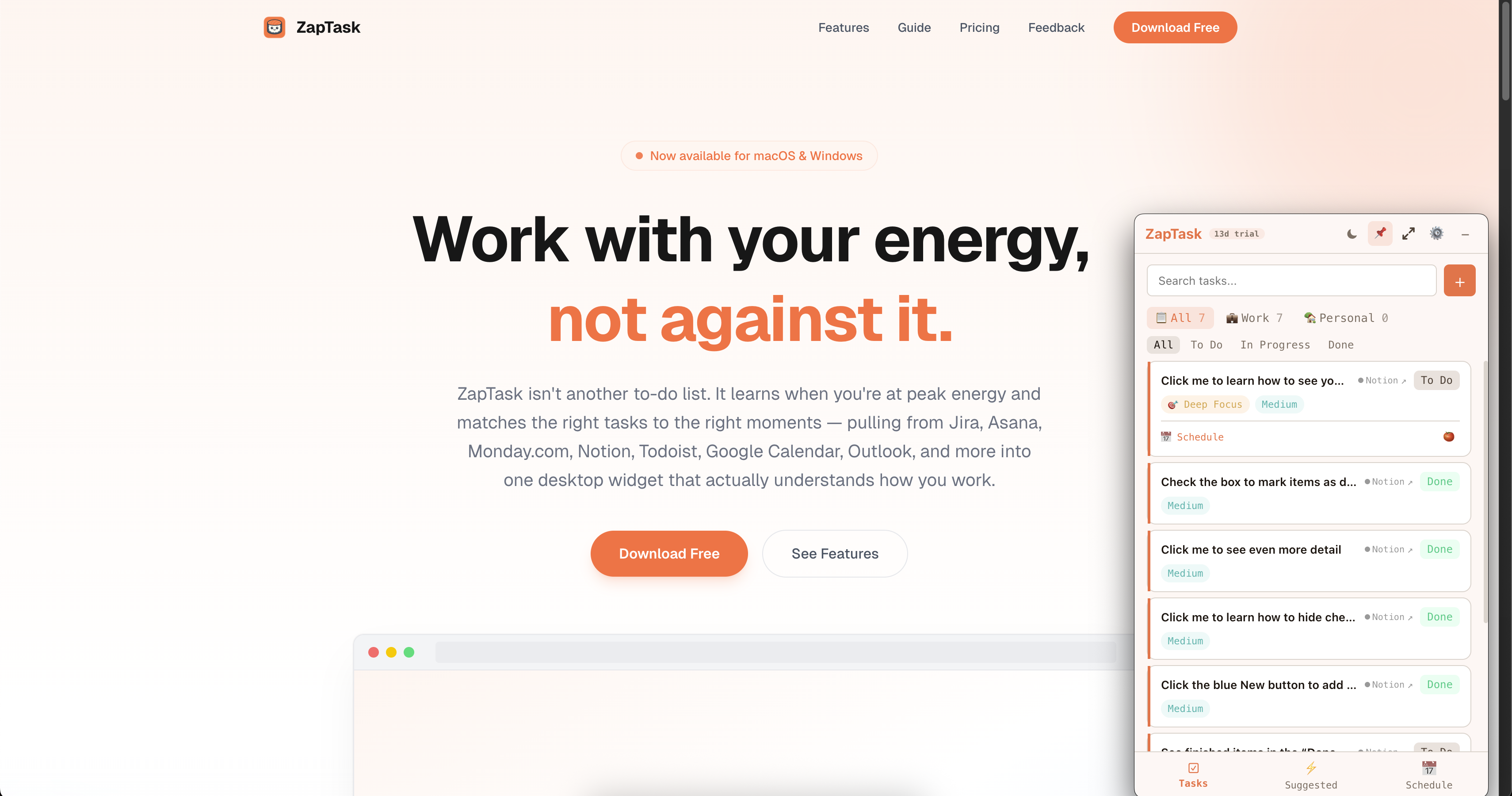 ZapTask gallery image