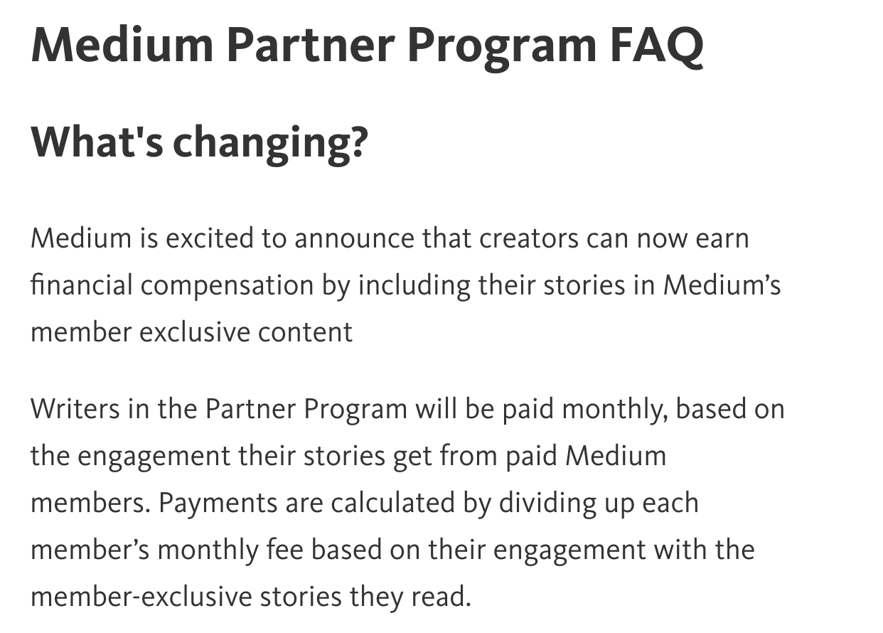 Medium Partner Program gallery image