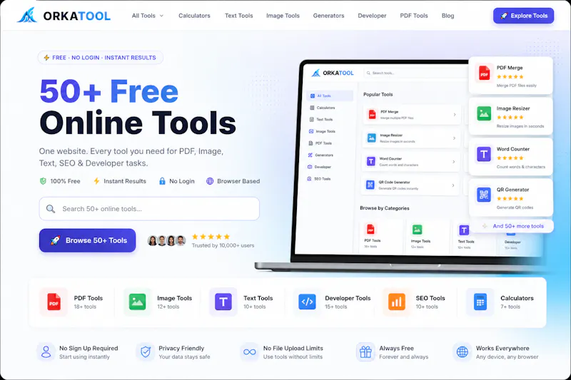 OrkaTool screenshot 1