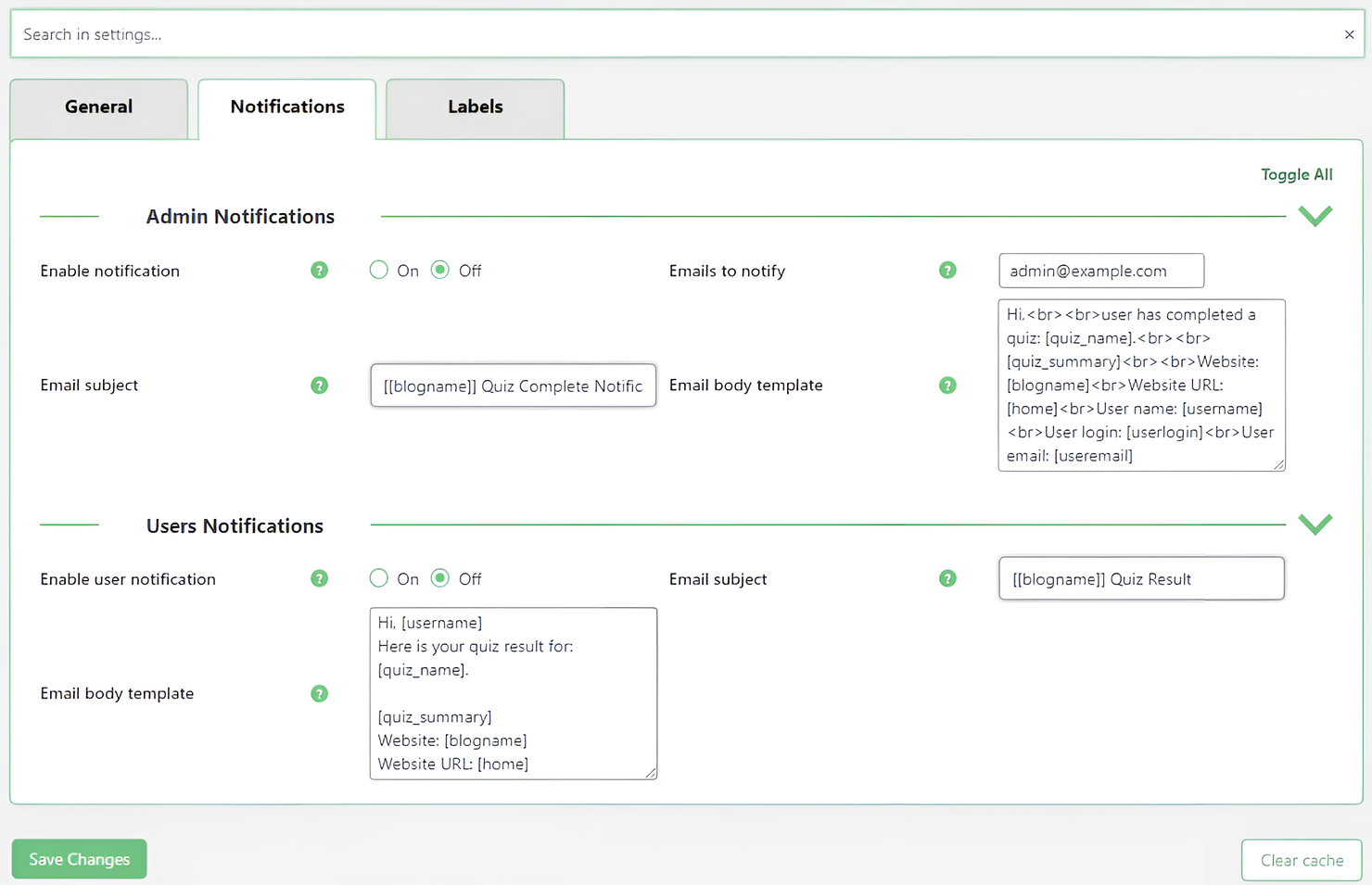 Média Plugin WordPress Quiz Manager - Plugin permet aux utilisateurs de créer et de gérer des quiz sur votre site. 3