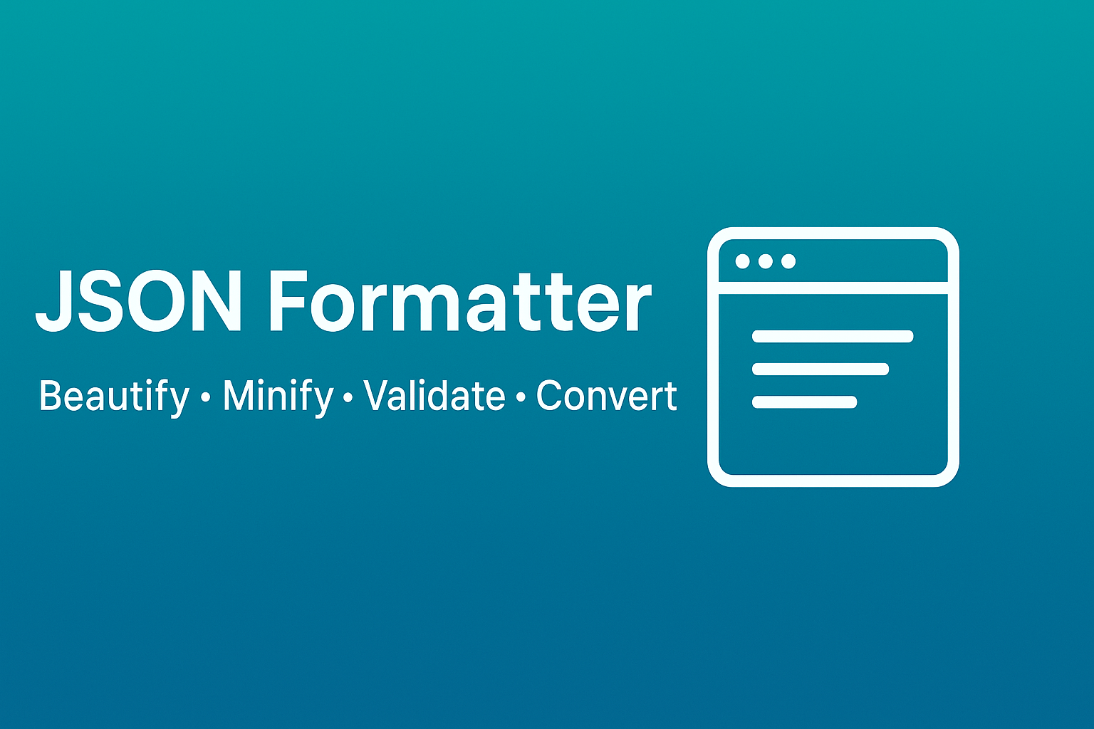 JSON Formatter gallery image