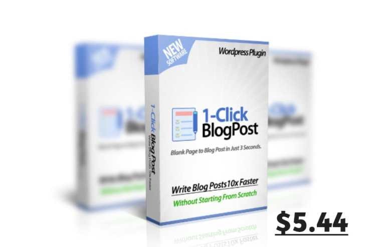 1-click blog post