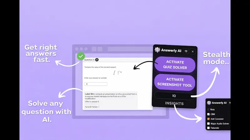 Answerly AI screenshot 1 (video preview)