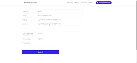 Product Descriptor gallery image