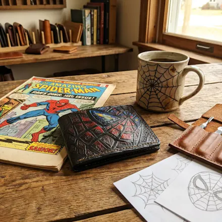 Theodoros Leather Wallet gallery image