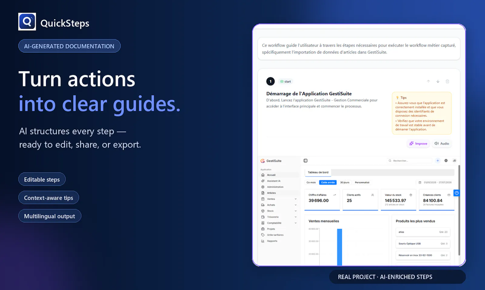QuickSteps screenshot 4